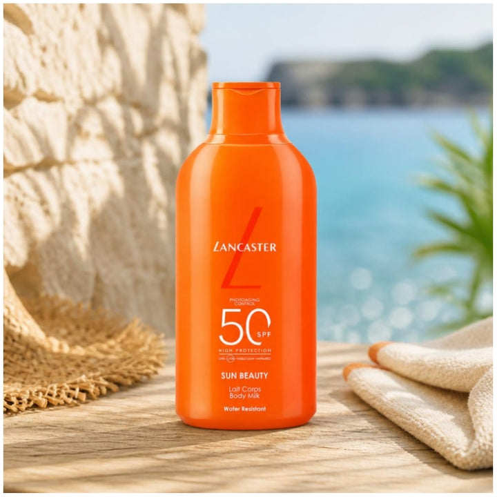 Lancaster Sun Beauty Lait Corps SPF50 Résistant à l"Eau Corps 400ml (13.53fl oz)