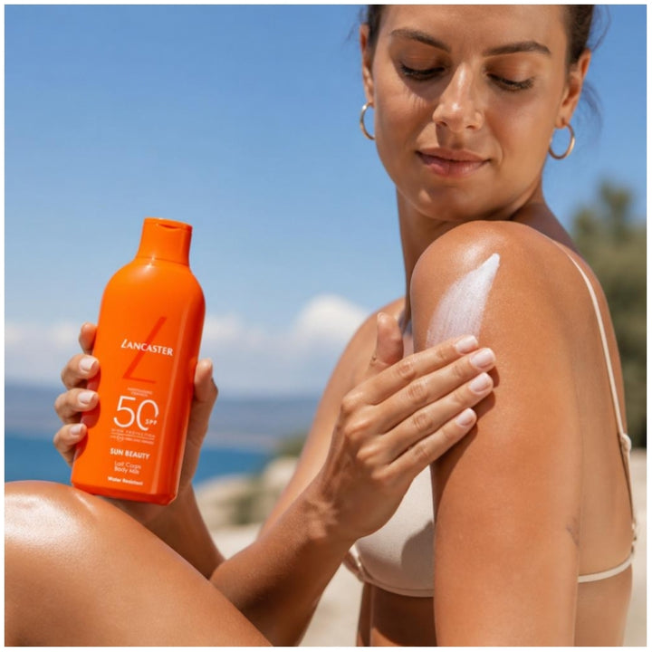 Lancaster Sun Beauty Lait Corps SPF50 Résistant à l"Eau Corps 400ml (13.53fl oz)