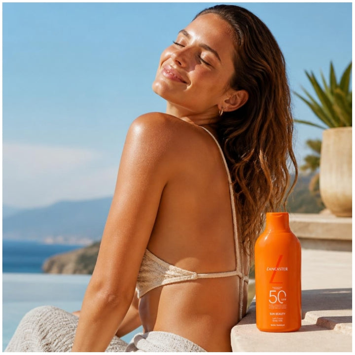 Lancaster Sun Beauty Lait Corps SPF50 Résistant à l"Eau Corps 400ml (13.53fl oz)