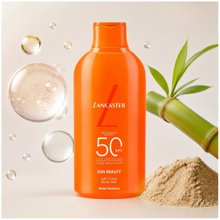 Lancaster Sun Beauty Lait Corps SPF50 Résistant à l"Eau Corps 400ml (13.53fl oz)