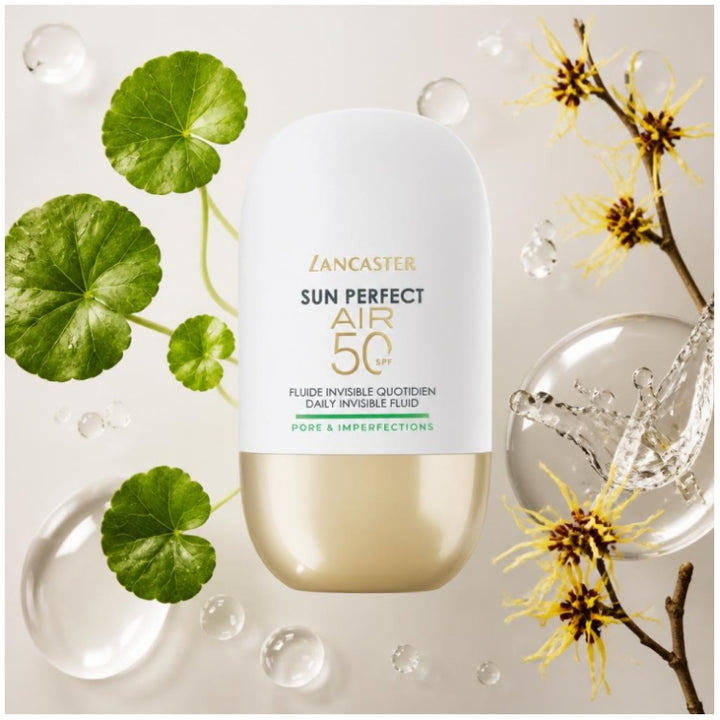 Lancaster Sun Perfect سائل يومي غير مرئي بعامل حماية SPF50 للمسام والشوائب 40 ml