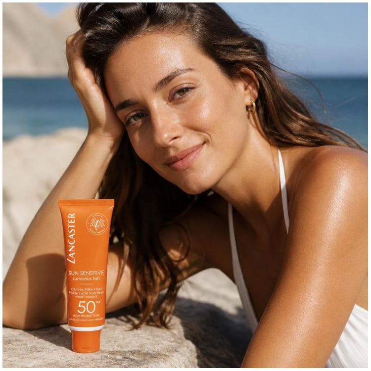 Lancaster Sun Sensitive Fluido Facial Não Oleoso SPF50 50ml
