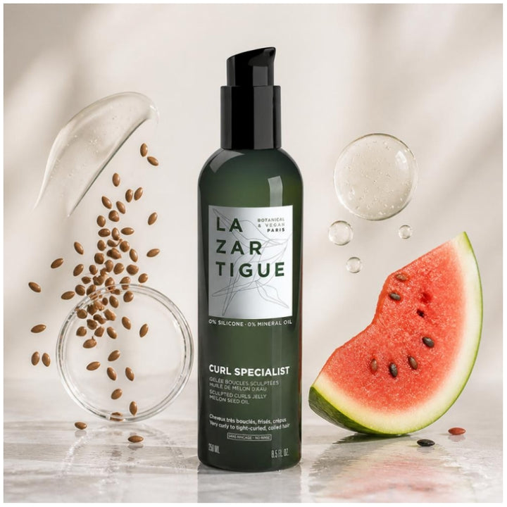 Lazartigue Curl Specialist Gelatina hidratante definidora de rizos para cabello rizado, afro y texturizado 250 ml