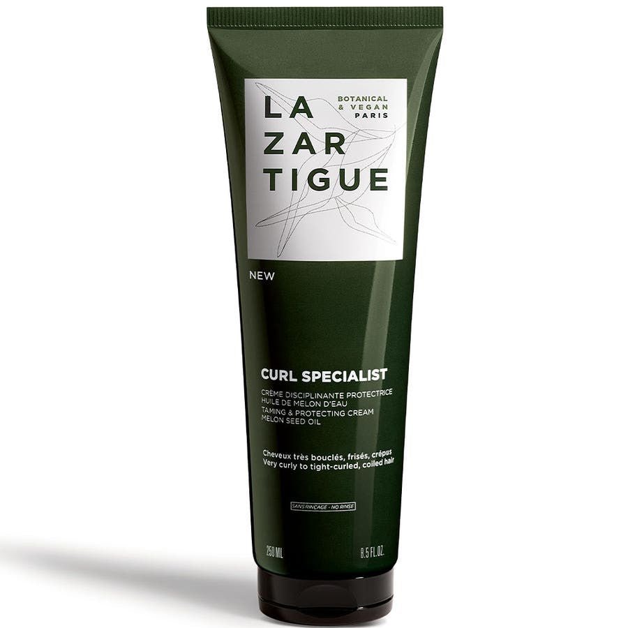 Lazartigue Curl Specialist Protective Disciplining Cream Very curly, frizzy or frizzy hair 250ml (8.45fl oz) - FrenchBeautyHub