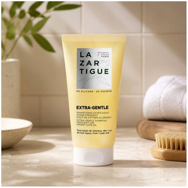 Lazartigue Extra Gentle Extra gentle frequent use shampoo all hair types 55 ml (1.86fl oz)