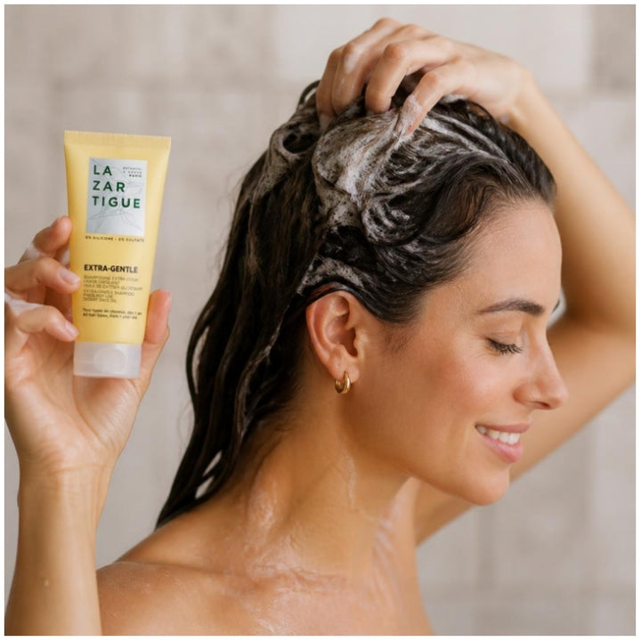 Lazartigue Extra Gentle Extra gentle frequent use shampoo all hair types 55 ml (1.86fl oz)