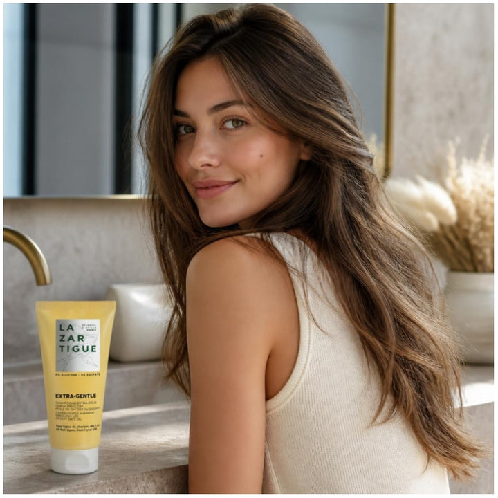 Lazartigue Extra Gentle Extra gentle frequent use shampoo all hair types 55 ml (1.86fl oz)