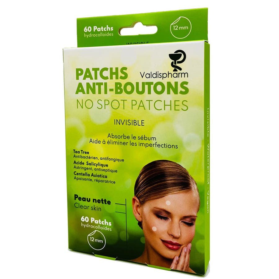 LBS Mdical Invisible Anti - Blemish Patches 60 patches - FrenchBeautyHub