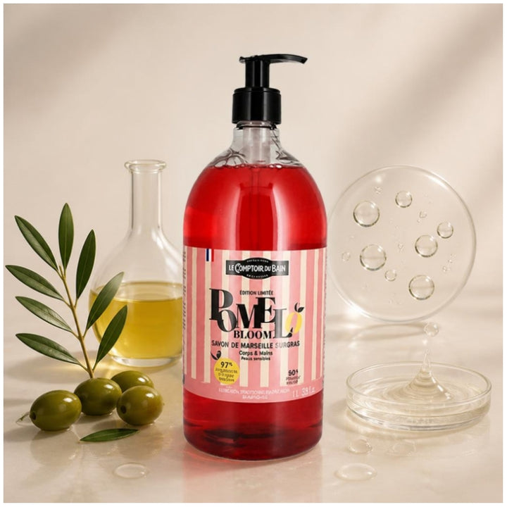 Le Comptoir Du Bain Pomelo Bloom صابون سائل 1 l