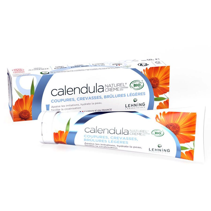 Lehning Calendula Healing Cream 50g (1.76oz) - FrenchBeautyHub