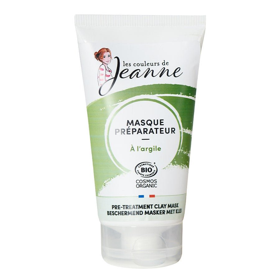 Les couleurs de Jeanne Preparatory Clay Masks Plant - based Colouring Fixer 150g (5.29 oz) - FrenchBeautyHub