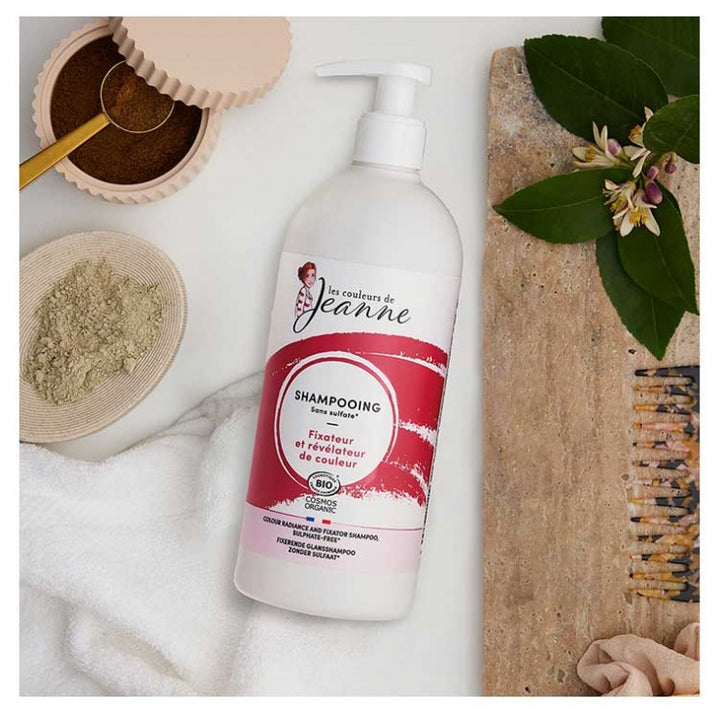 Les couleurs de Jeanne Shampoo Fixador e Revelador de Brilho 490ml