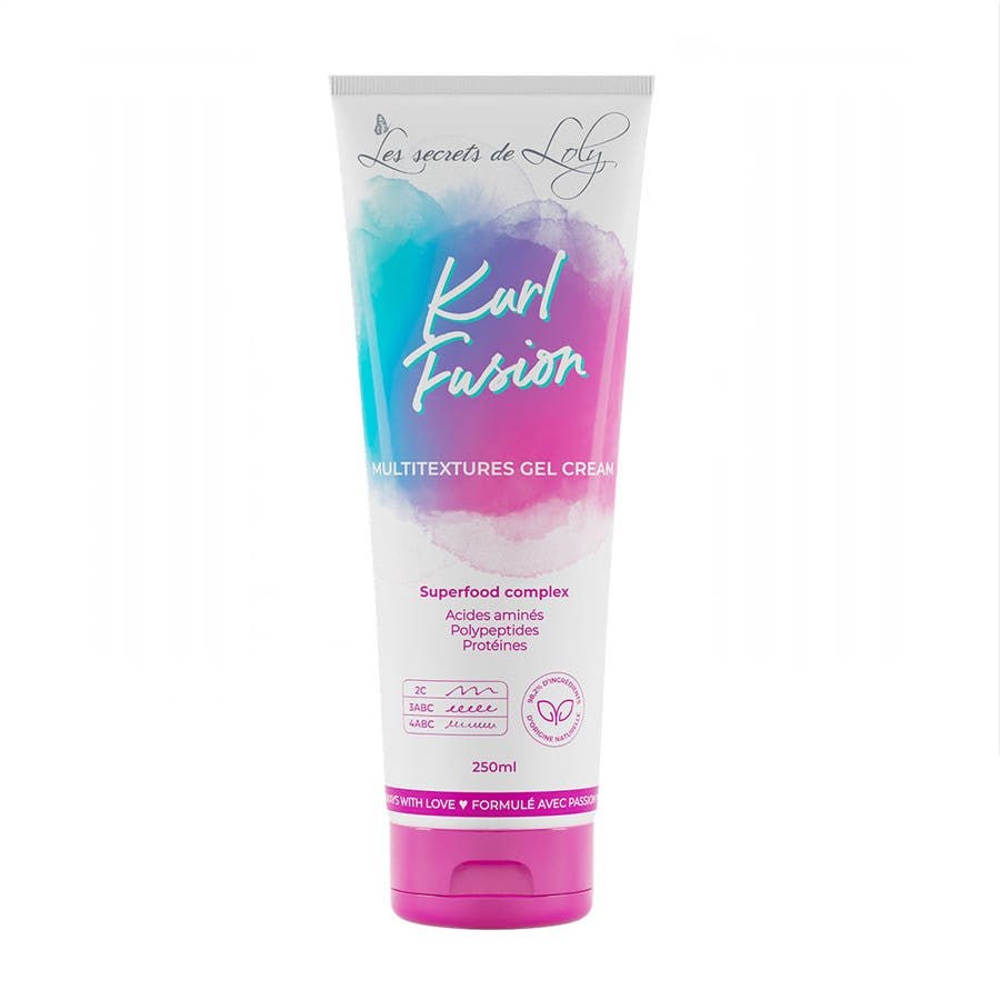 Les Secrets de Loly Kurl Fusion Multi - texture Gel - Cream 250ml (8.45fl oz) - FrenchBeautyHub