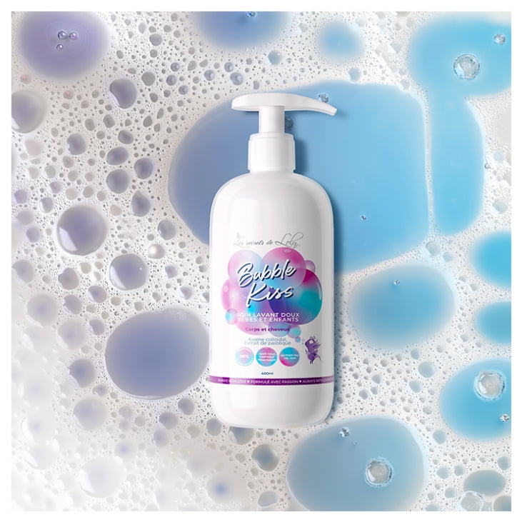 Les Secrets de Loly Bubble Kiss gentle cleansing wash babies and children 400 ml (13.53fl oz)