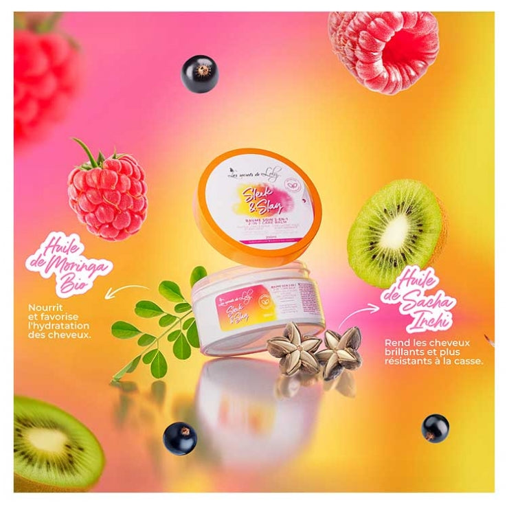 Les Secrets de Loly Sleek & Slay 2-in-1 styling and fixing balm 200 ml (6.76fl oz)