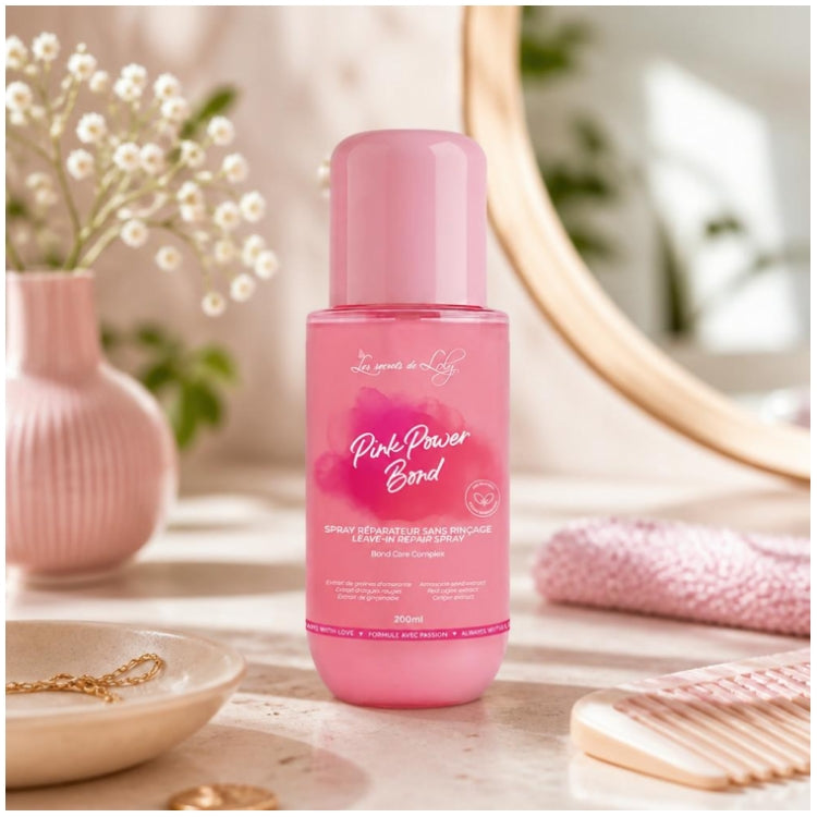 Les Secrets de Loly Pink Power Bond Repair بخاخ بدون شطف 200 ml