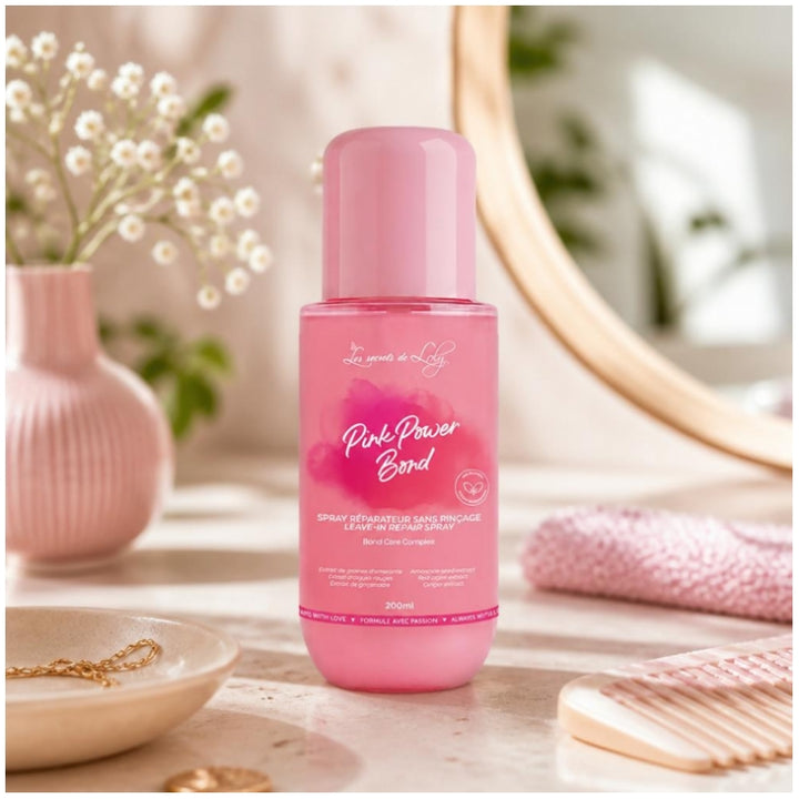 Les Secrets de Loly Pink Power Bond Repair بخاخ بدون شطف 200 ml