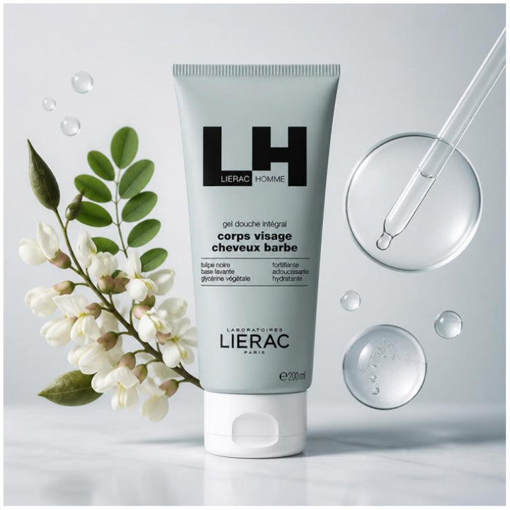 Lierac Homme Gel douche intégral 200ml