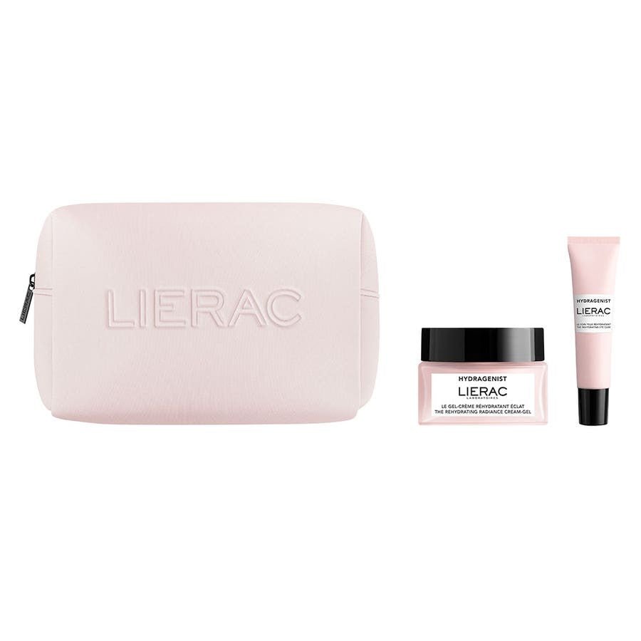 Lierac Hydragenist Face Hydration Gel - Cream + Eye Care Kits Normal to Dry Skin - FrenchBeautyHub