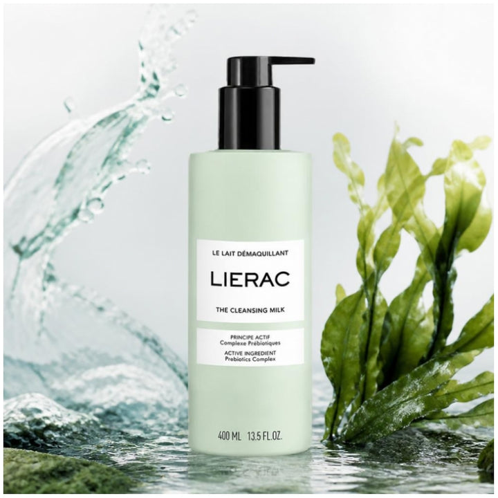 Lierac Sanfte Reinigungsmilch zum Entfernen von Make-up für Gesicht und Augen 400ml
