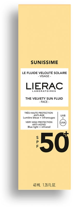 Lierac Sunissime سائل واقٍ منشط SPF50+ 40ml