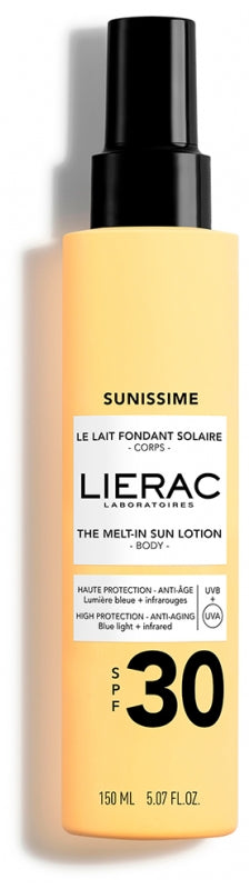 Lierac Sunissime Zonnelotion met smeltende textuur SPF30 150ml