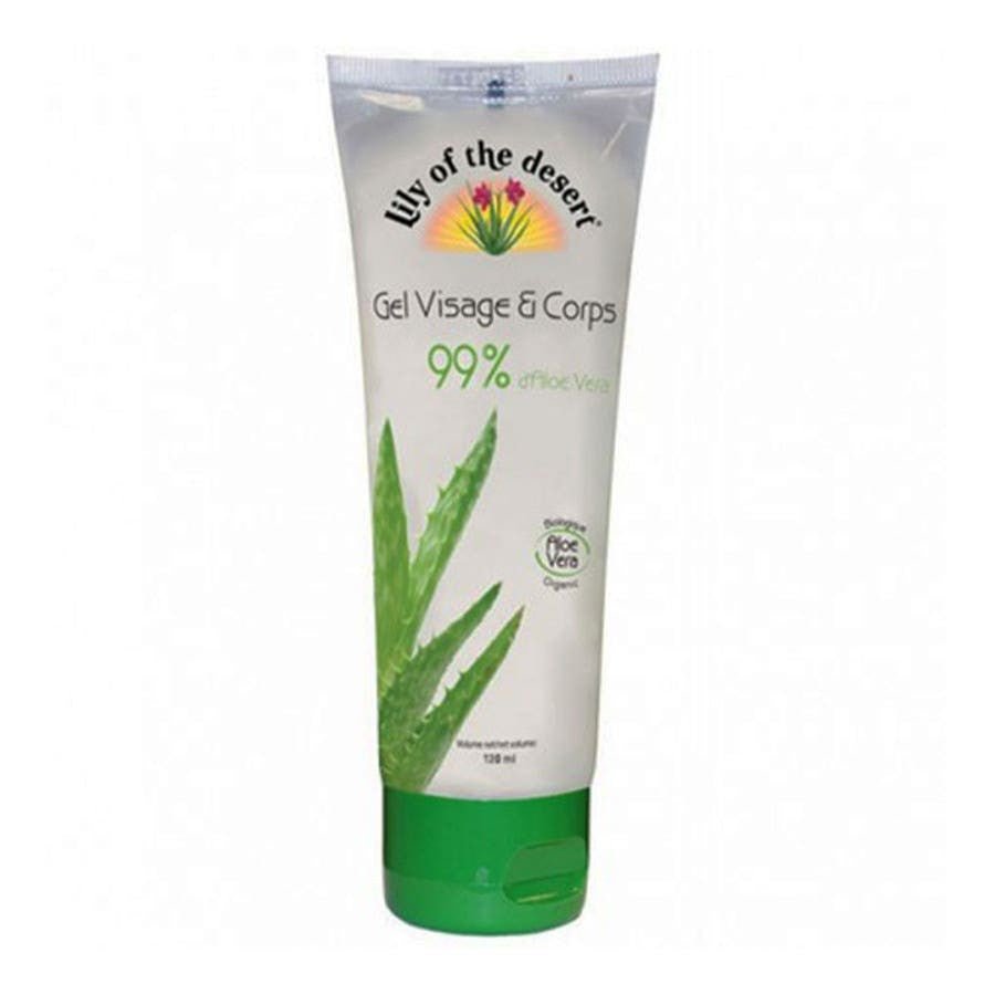 Lily Of The Desert Aloe Vera Hydrating Gel 99% Face and Body 120ml (4.05fl oz) - FrenchBeautyHub