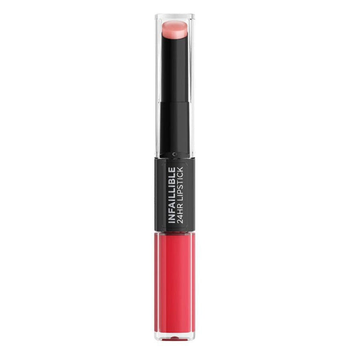 L'Oreal Paris Infaillible Lipstick Duo 24H 5.6ml (0.18fl oz) - FrenchBeautyHub