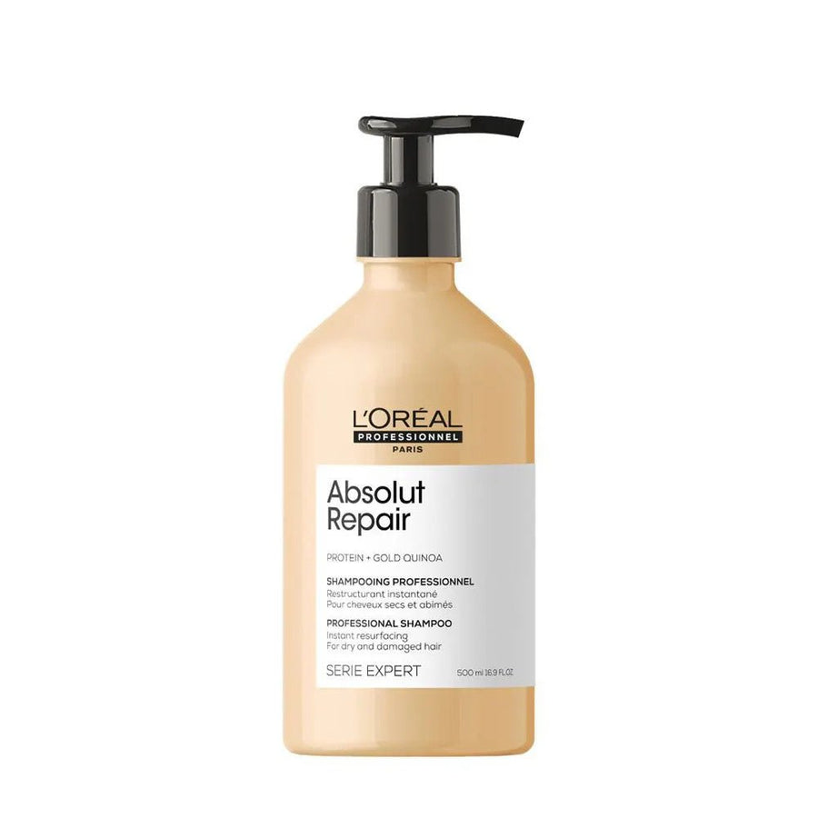 L'Oréal Professionnel Absolut Repair Gold Restructuring Shampoo Expert Series - FrenchBeautyHub