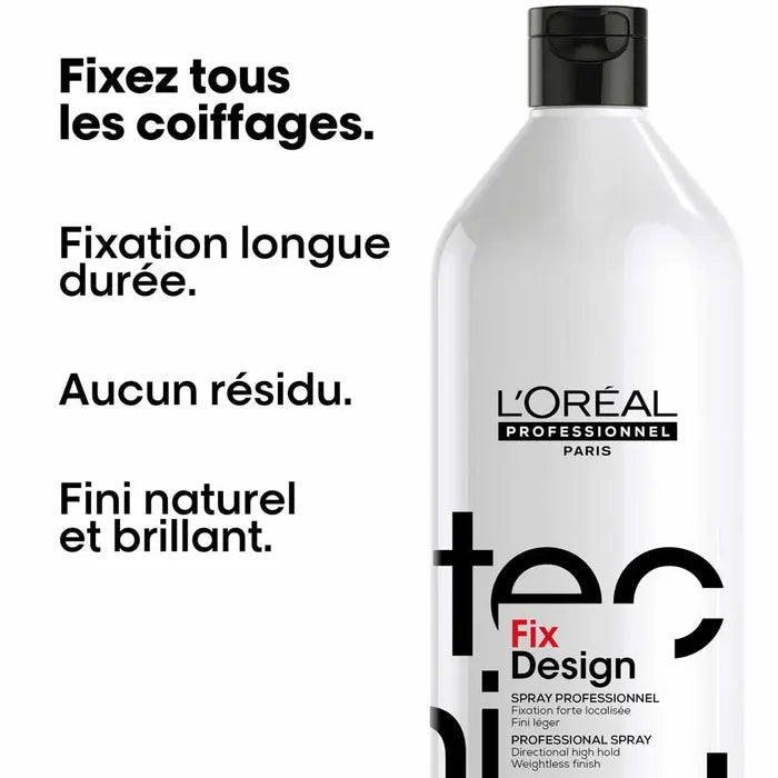 L'Oréal Professionnel Fix Design Professionnal Spray Force 5 200ml (6.76fl oz) - FrenchBeautyHub