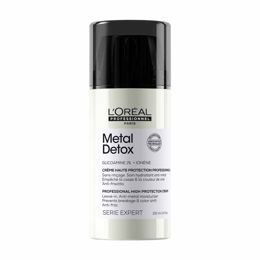 L'Oréal Professionnel Metal Detox High Protection Leave - In Cream 100ml (3.38fl oz) - FrenchBeautyHub