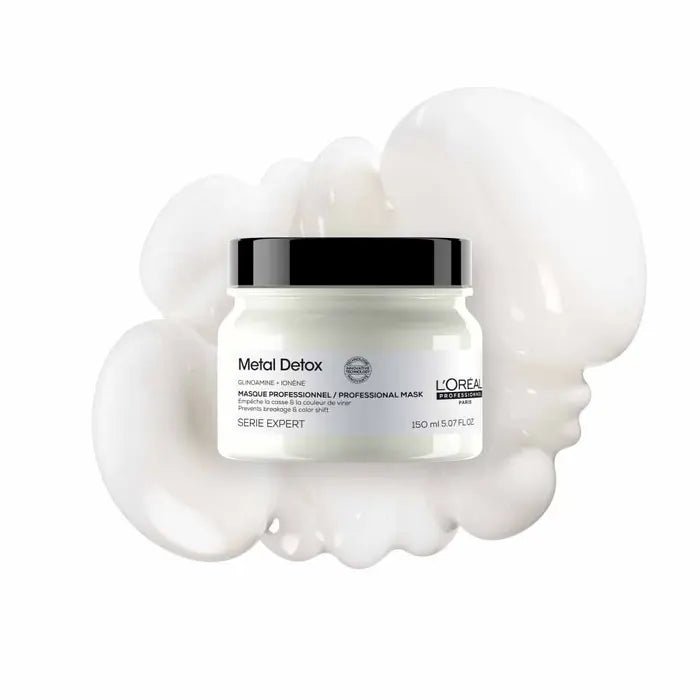 L'Oréal Professionnel Metal Detox protective Masks 150ml (5.07fl oz) - FrenchBeautyHub