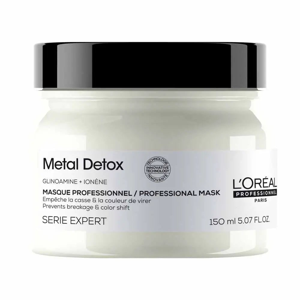 L'Oréal Professionnel Metal Detox protective Masks 150ml (5.07fl oz) - FrenchBeautyHub