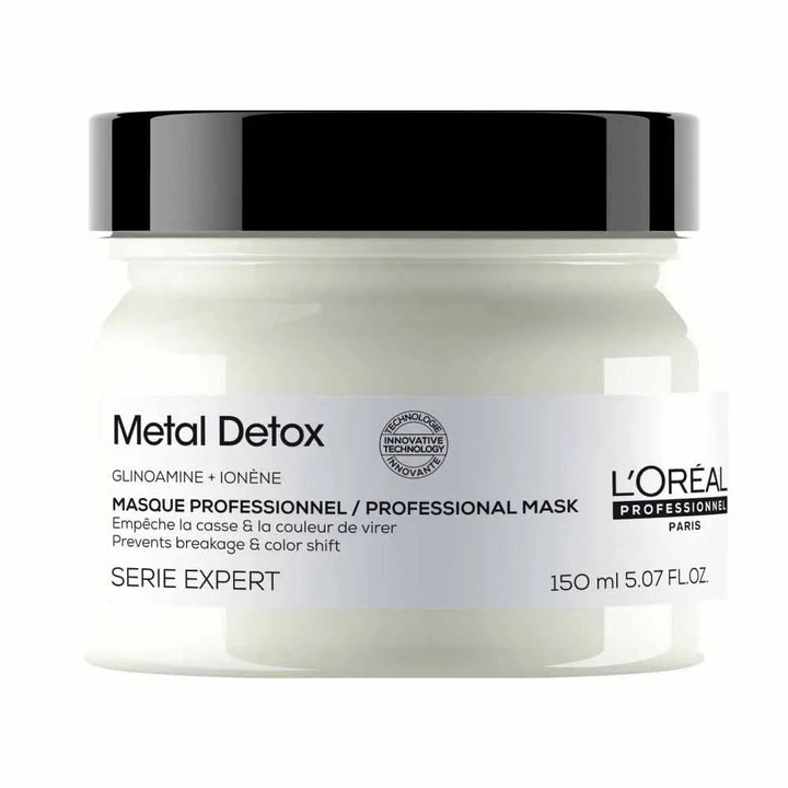 L'Oréal Professionnel Metal Detox protective Masks 150ml (5.07fl oz) - FrenchBeautyHub