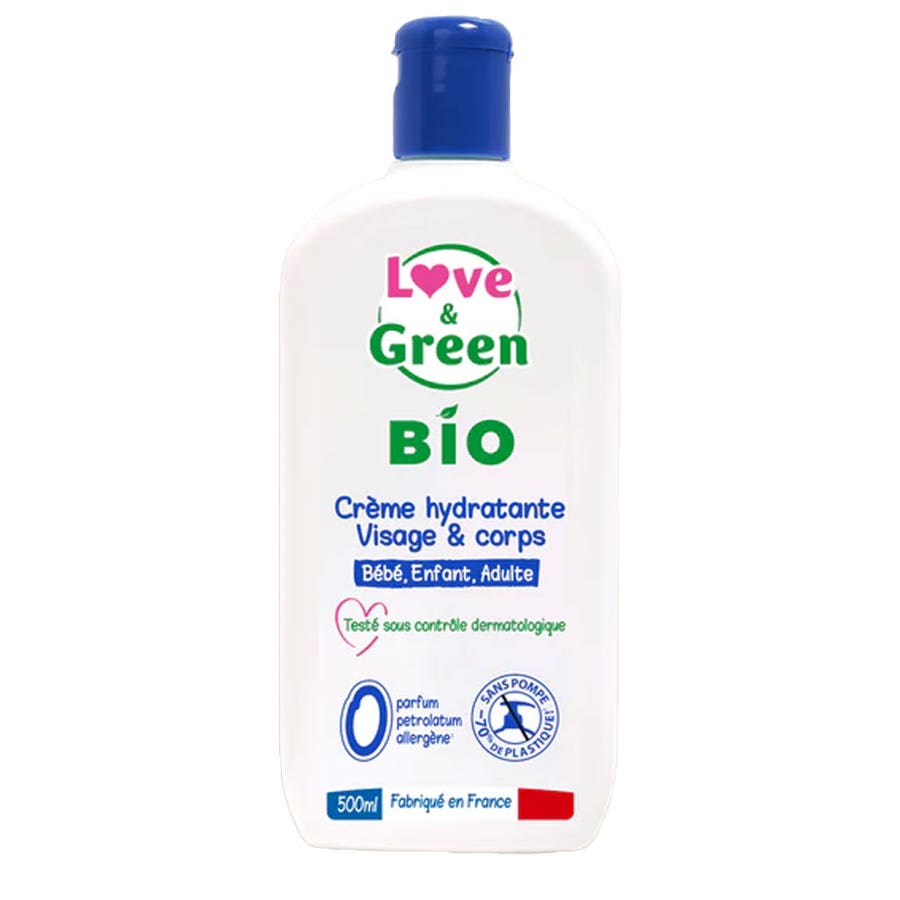 Love&Green Face Moisturizers Face and Body 500ml (16.91fl oz) - FrenchBeautyHub