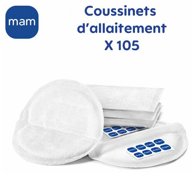 Mam Milk feeding pads x105