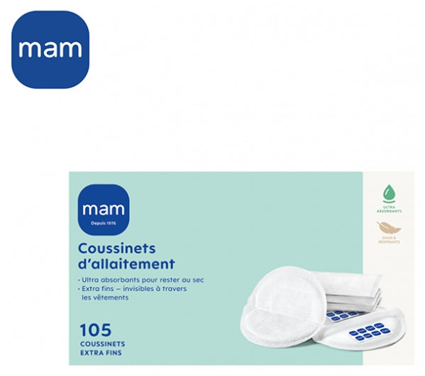 Mam Milk feeding pads x105