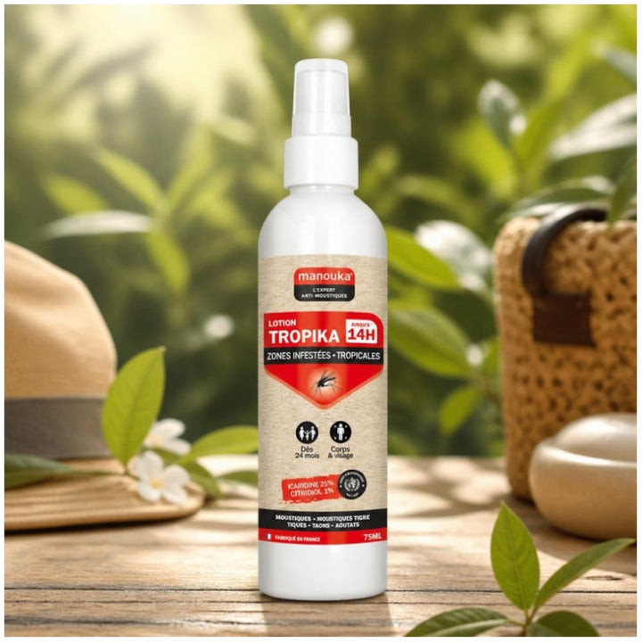 Manouka Mosquito Repellent Lotion Adult All Areas 75 ml (2.54fl oz)