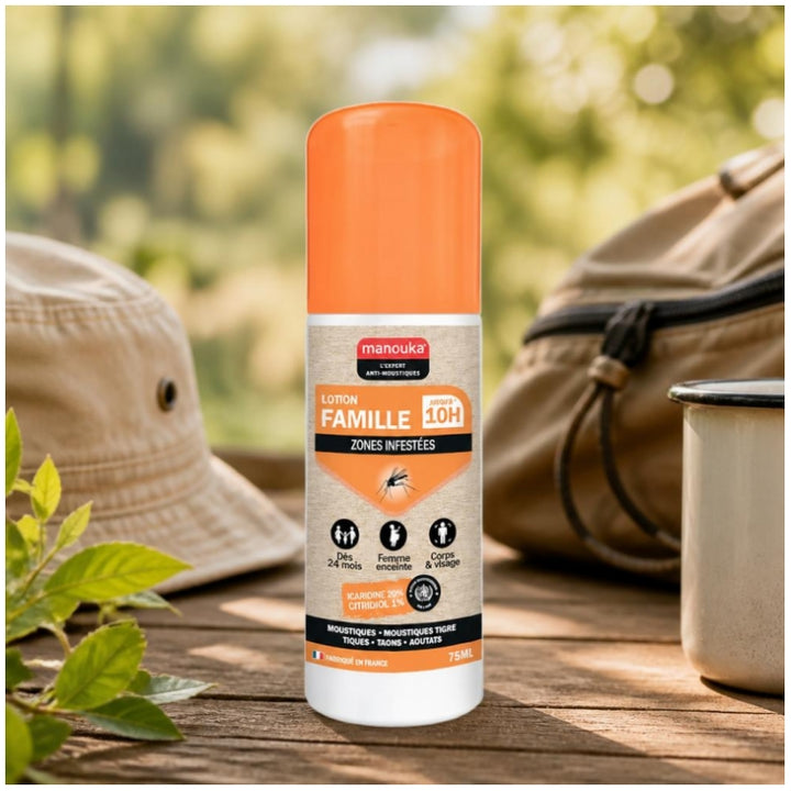 Manouka Family mosquito repellent spray 75 ml (2.54fl oz)
