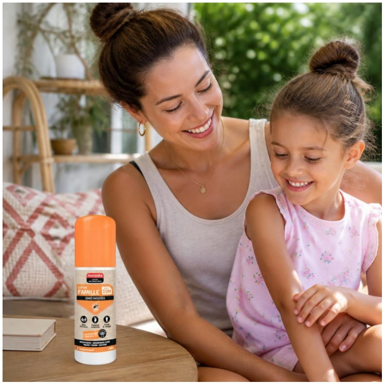 Manouka Family mosquito repellent spray 75 ml (2.54fl oz)
