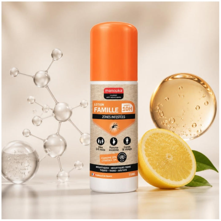 Manouka Family mosquito repellent spray 75 ml (2.54fl oz)