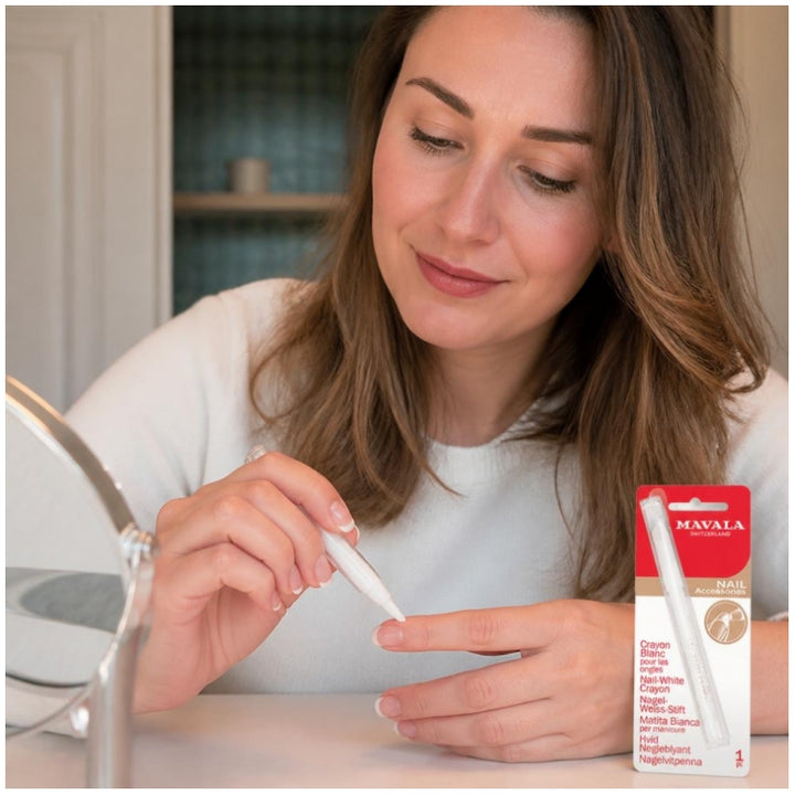 Mavala Nail White Crayon for Classic French Manicure