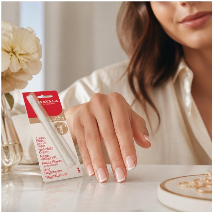 Mavala Nail White Crayon for Classic French Manicure