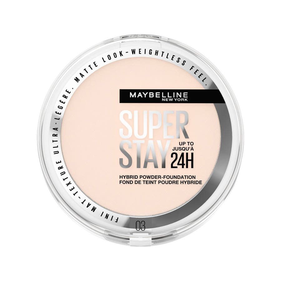 Maybelline New York Superstay 24H Hybride Long - Wear Powder Foundation 9g (0.31 oz) - FrenchBeautyHub
