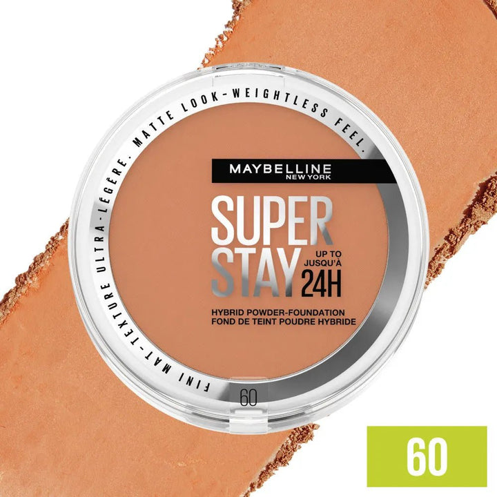 Maybelline New York Superstay 24H Hybride Long - Wear Powder Foundation 9g (0.32 oz) - FrenchBeautyHub