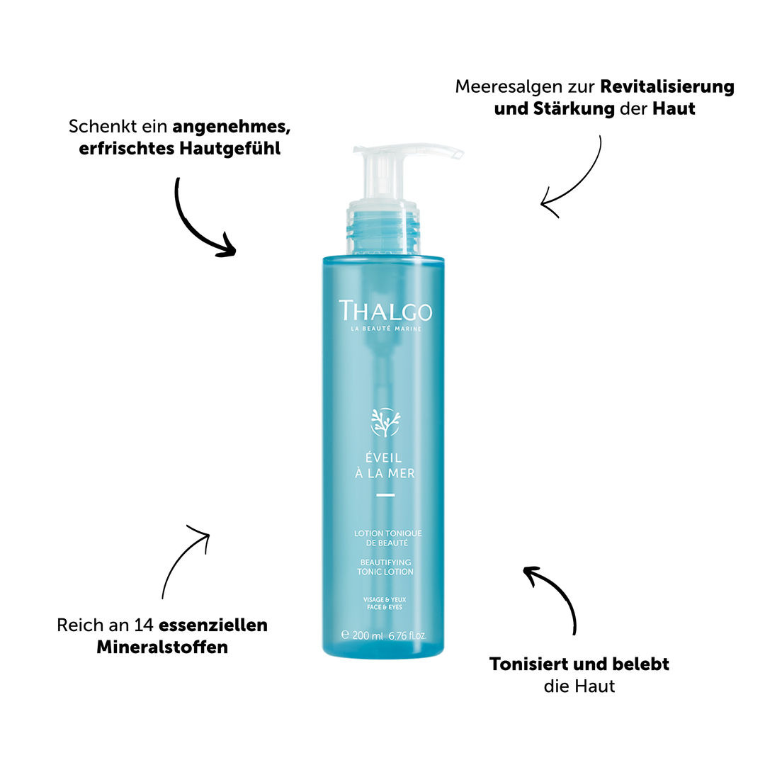 Thalgo Eveil La Mer Beautifying Tonic Lotion for Face and Eyes 200ml (6.76 fl oz)