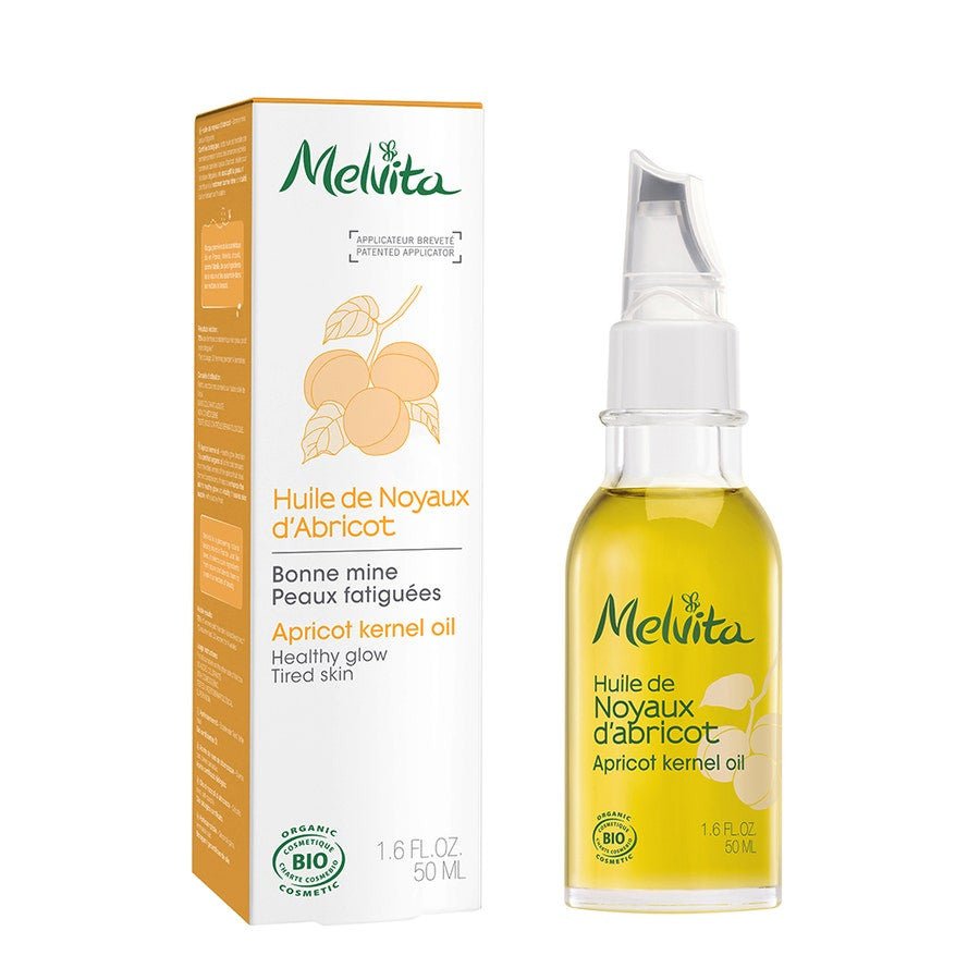 Melvita Apricot Kernel Oil 50ml (1.69fl oz) - FrenchBeautyHub