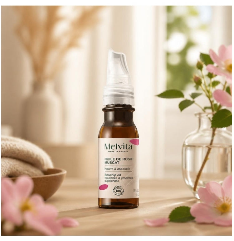 Melvita Huile de Rose Musquée 50ml