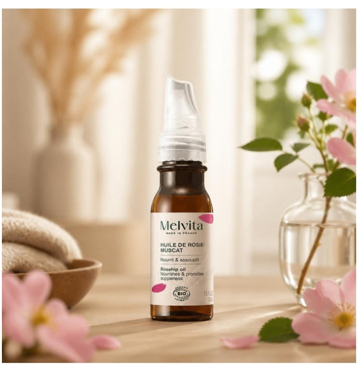 Melvita Huile de Rose Musquée 50ml