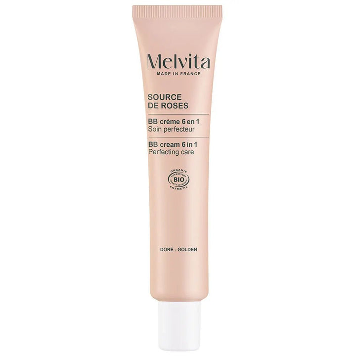 Melvita Source de Roses BB Cream 6 en 1 Perfecting care 40ml (1.35fl oz) - FrenchBeautyHub